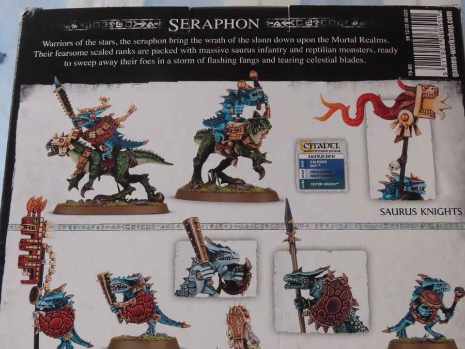 Start Collecting Seraphon - Armée Hommes-Lézards Warhammer Age Of Sigmar (Neuf, Non Peint)
