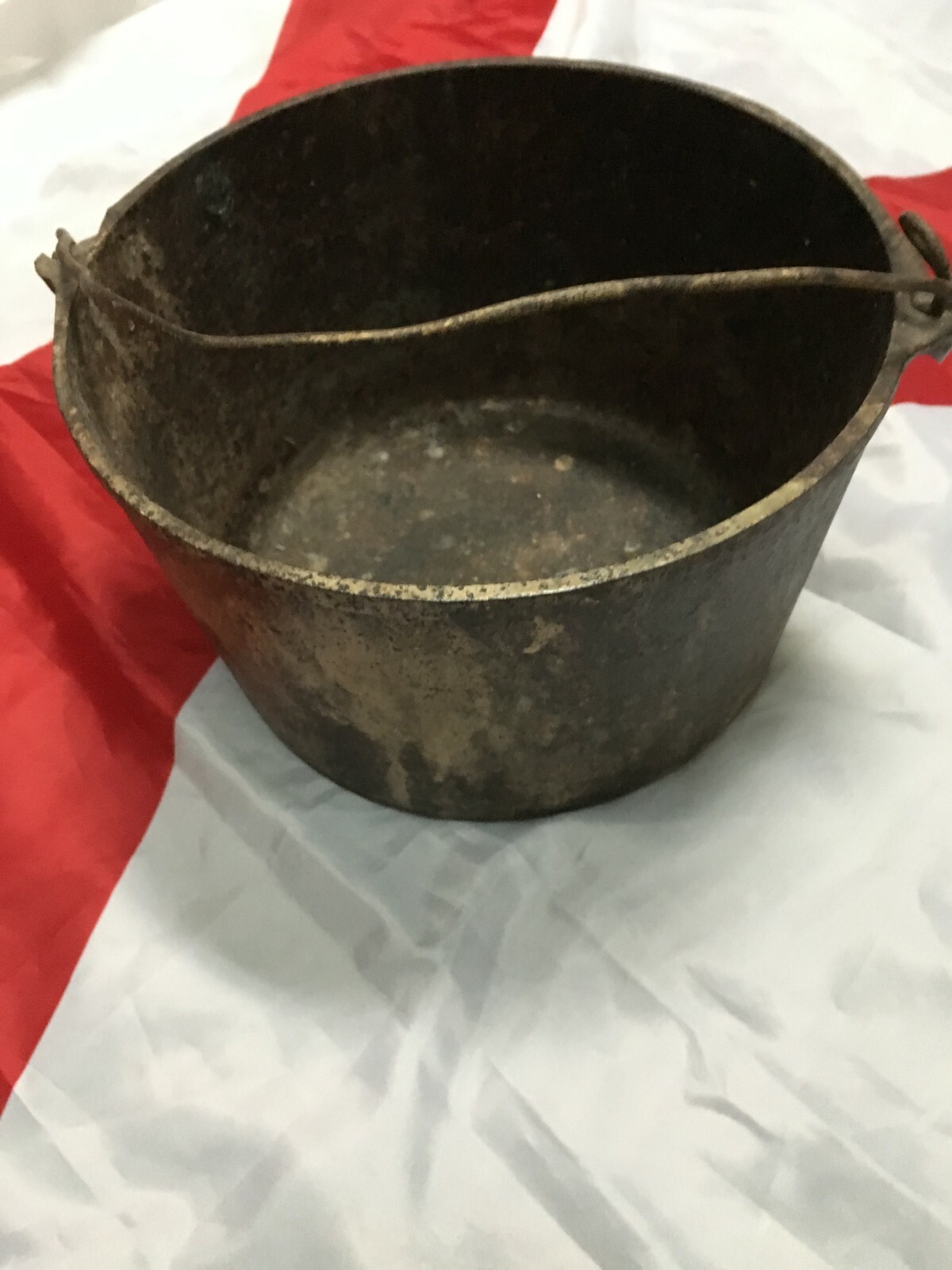 Cast iron cooking pot antique campfire cooking eBay