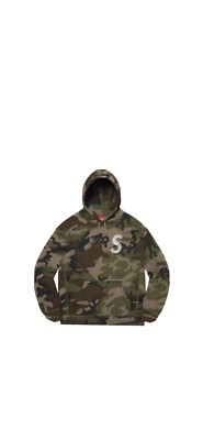 supreme s logo swarovski camo hoodie Ｍ Brand New In Hand Supreme Swarovski S Logo Camo Hoodie - Medium | eBay