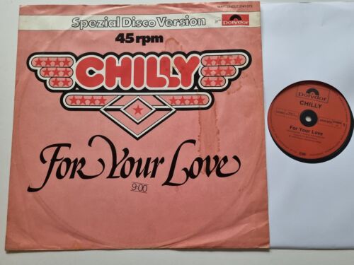 12" LP Vinyl Chilly - For Your Love Maxi Germany - Foto 1 di 1