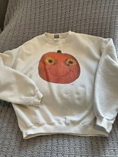 Pumpkin. Sweatshirt Medium