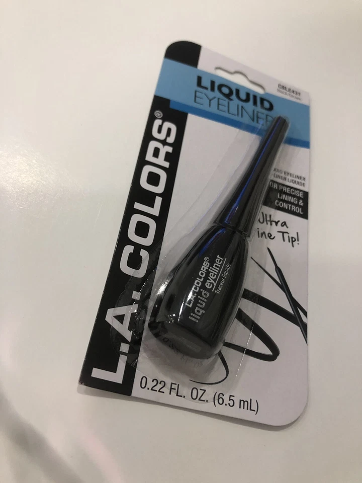 New L.A. Colors Liquid Eyeliner roof All Day Wear *CBLE431 BLACK/brown - Image 2 of 4