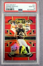 2023 Panini Select Andrei Iosivas Red Prizm #21 82/99 PSA 10 Gem Mint 