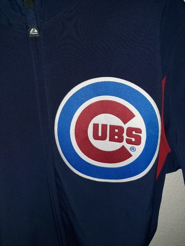 Chicago Cubs MLB varsity on field jacket Stitched authentic size medium - 第 2/6 張圖片