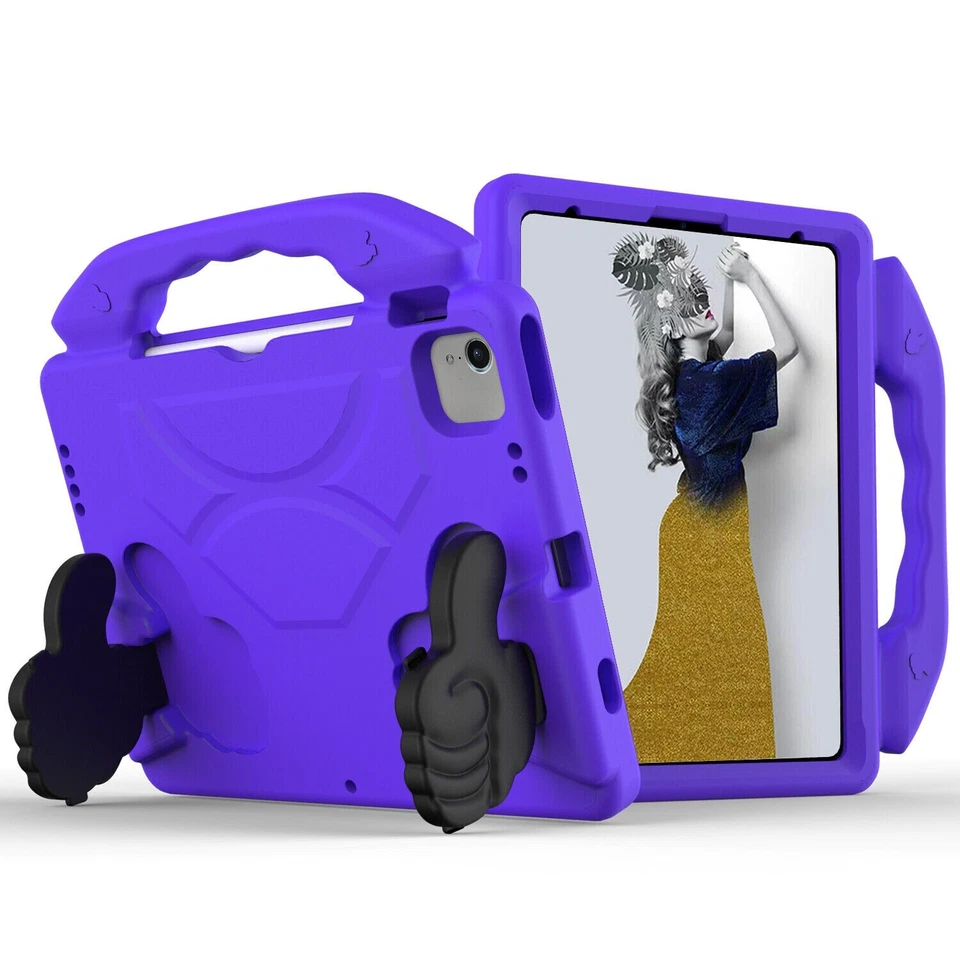 Kids Portable EVA Stand Case Cover For iPad 5th 6th 7th 8th 9th 10th Generation - Image 4 of 4