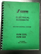 SCHWING KVM 32XL & 34X  Electrical Schematic Vector Control System  10198682