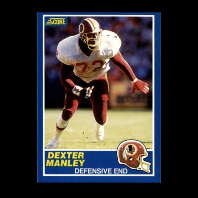 Dexter Manley 1989 Score Washington Redskins #98 R329N 69