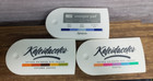 3 Tsukineko Kaleidacolor Raised Rainbow Dye Ink Pads