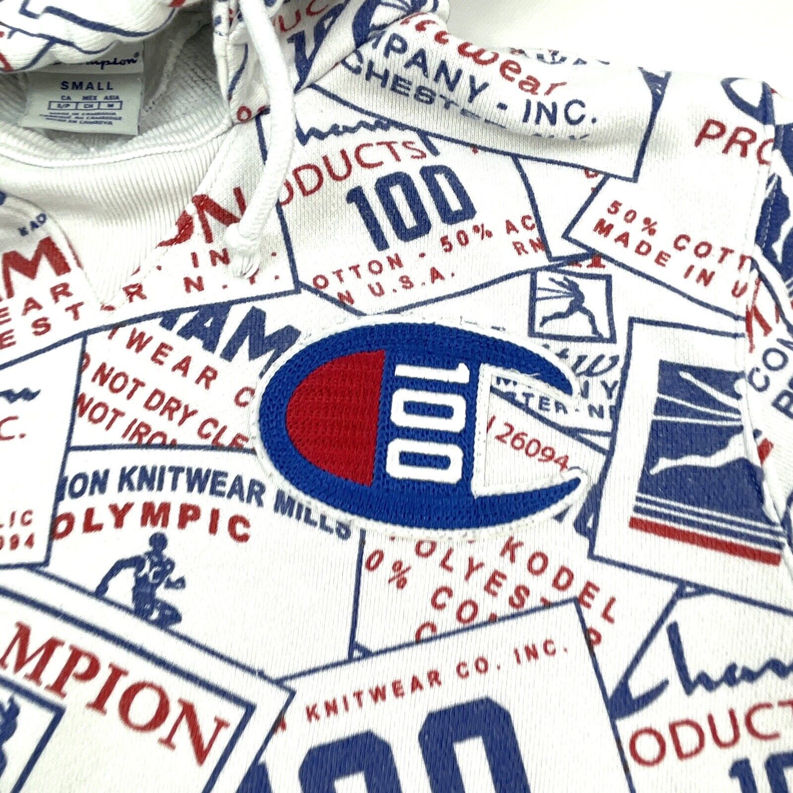Champion 100 Year Anniversary All Over Graphic Sw… - image 8