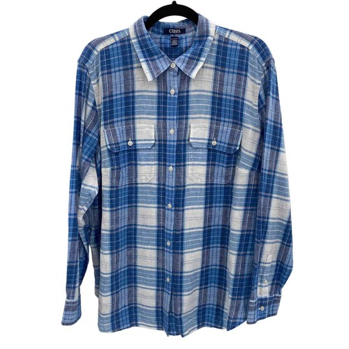chaps womens plus shirts