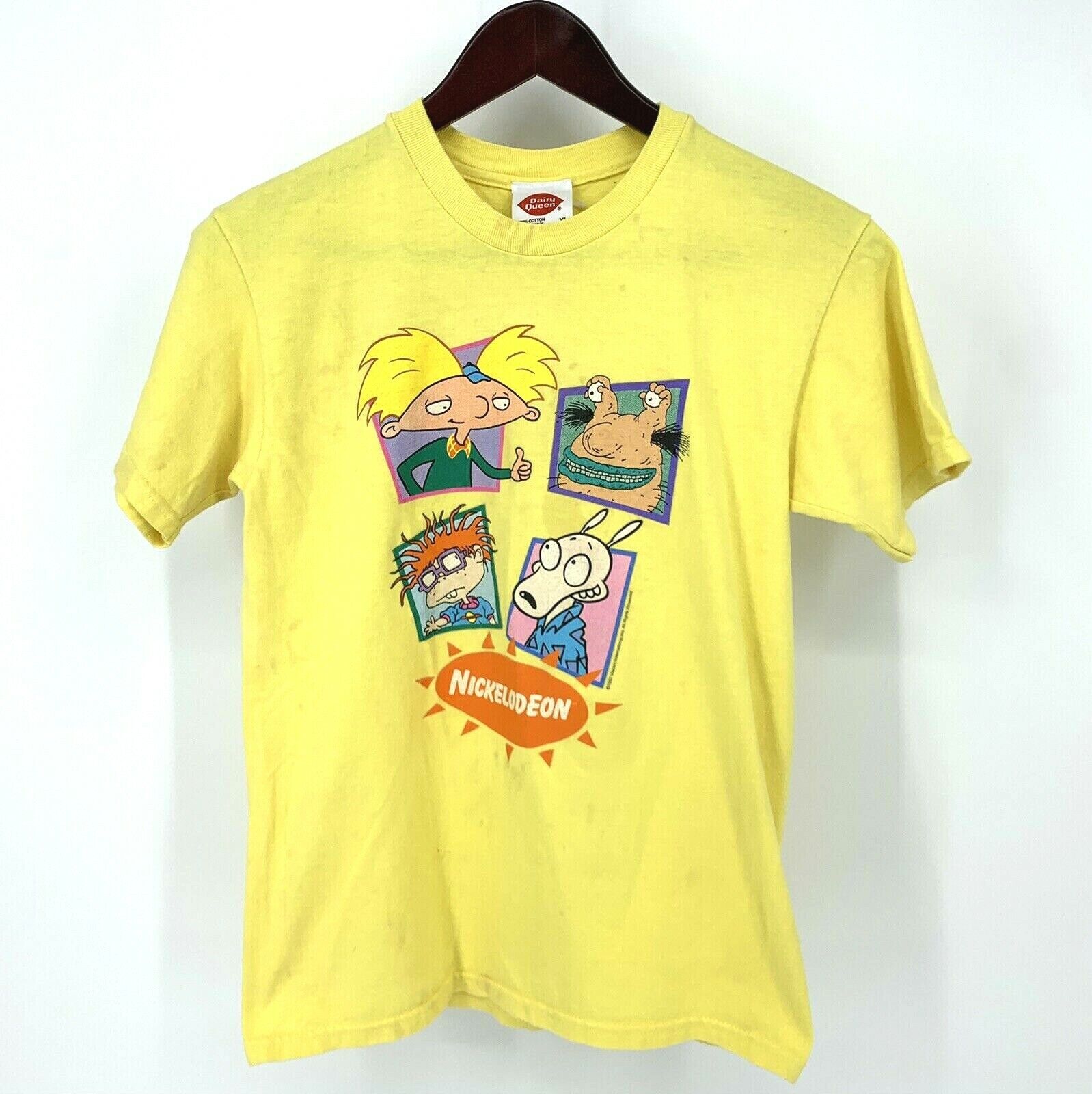 RARE Vintage Nickelodeon TV Promo Cartoon T-Shirt… - image 4
