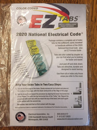 BBI Fast-Tabs or EZ Tabs for Reference Code Books - Picture 26 of 27