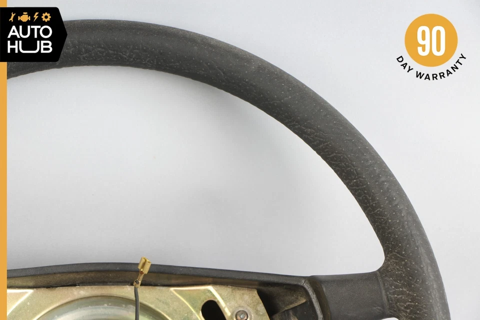 79-85 Mercedes W126 500SEC 300D 380SEC Steering Wheel Black 1264603703 OEM - Image 3 of 4