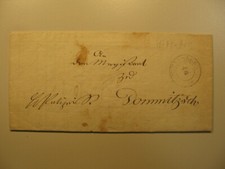Wittenberg 23.12.1849 Polizei Signalement f. Selbstmordgef&auml;hrdete B&uuml;rgerin