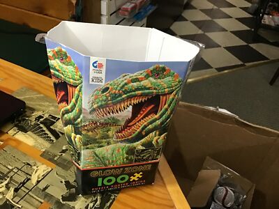 Glow Zone 100 Piece Puzzle Dinosaur missing poster