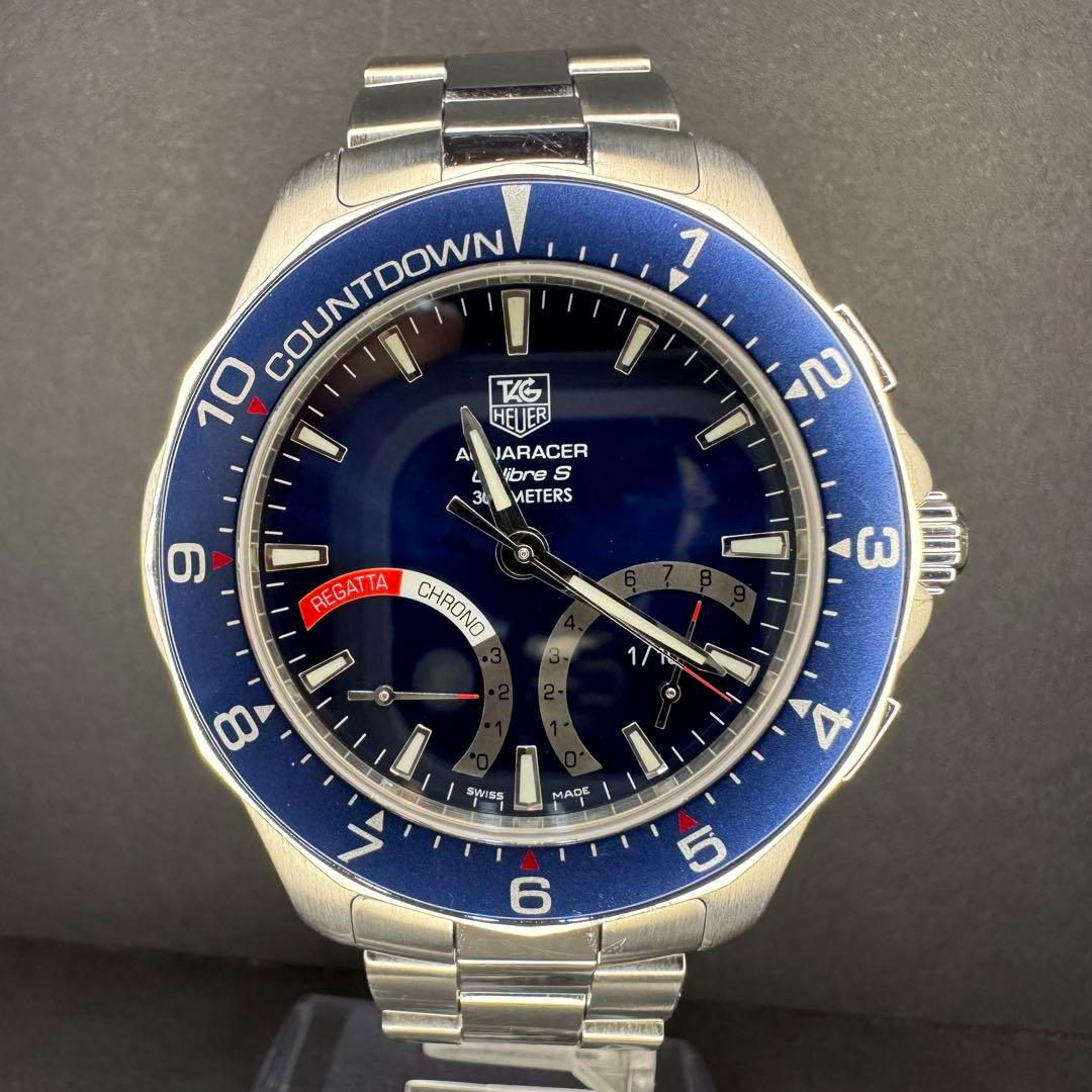 Tag Heuer Aquaracer Calibre S Regatta Men's Watch very Rare Tag Heuer Aquaracer Calibre S Regatta Men's Watch very Rare
