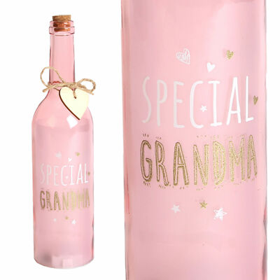 Star Light Batterie Leuchtflasche - Special Grandma