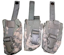 Lot of 3 USGI US Military Army MOLLE ACU UCP FLASHBANG GRENADE POUCH NEW