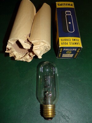 LAMPE POUR FILMS ÉTROITS . PHILIPS 220V - 250W E27