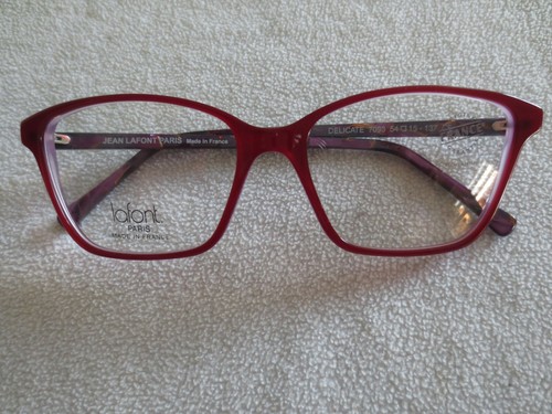 LAFONT occhiali da vista Frames. delicato. Rosso o Marrone. NUOVO con  custodia. | eBay