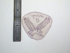 vtg 1960s 1970s Tattoo acetate stencil Small Eagle signed EA3