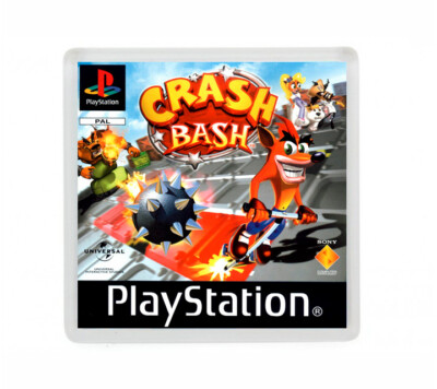 CRASH BASH PLAYSTATION PSX Kühlschrankmagnet Iman Nevera