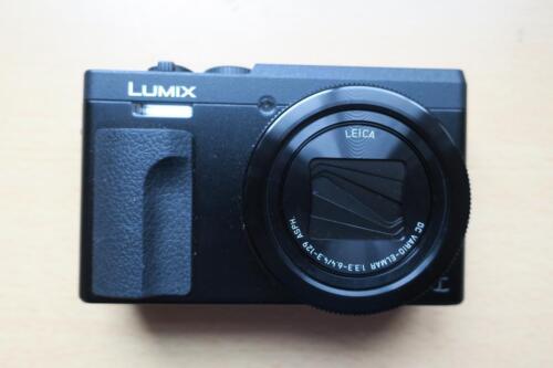 Fast Unbenutzt panasonic Lumix Tz DC-TZ90-K Digitalkamera Operation Confirmed - Foto 1 di 10