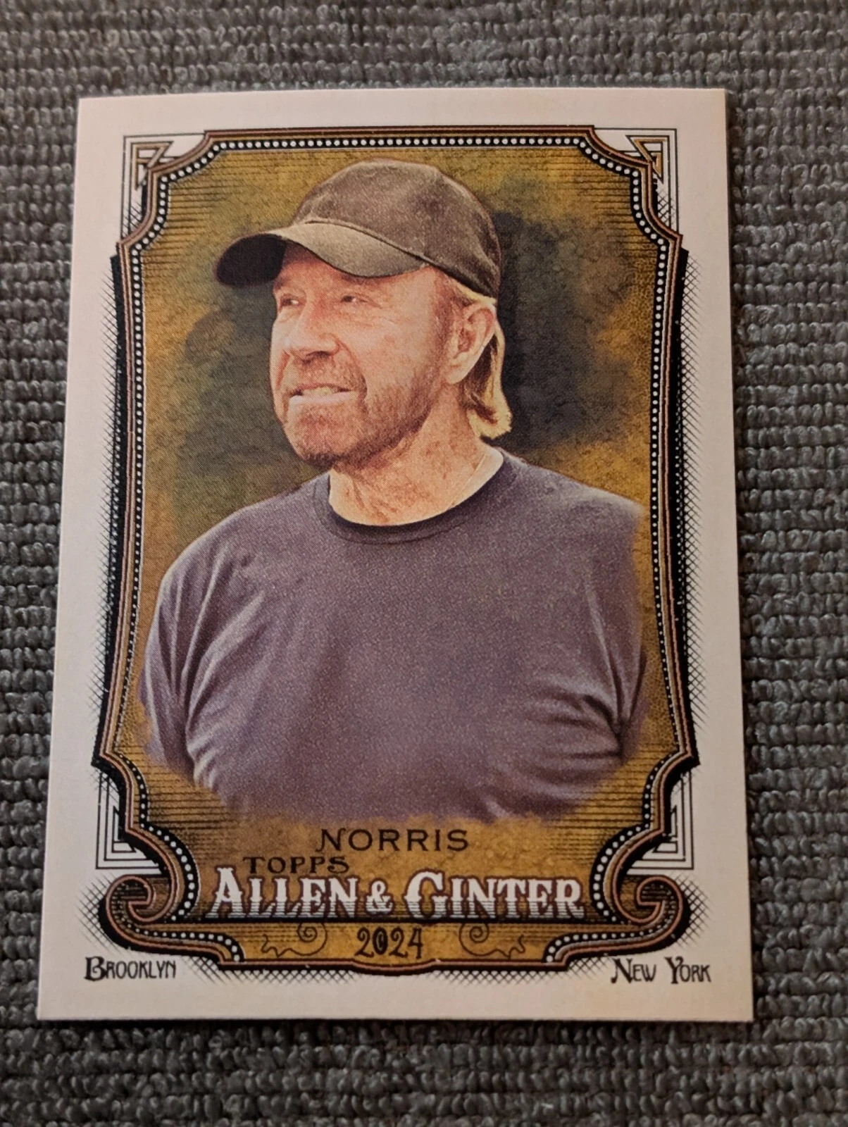 Chuck Norris trading card