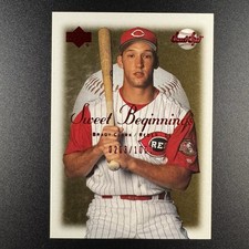 Brady Clark 2001 Upper Deck Sweet Spot Sweet Beginnings Rookie /1000 #88 Reds