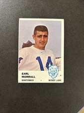 Price Drop - 1961 Fleer Earl Morrall 78 Vg (wrinkle Mid Right) Off Center Lions