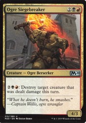 Ogre Siegebreaker 215/280 Core Set 2020