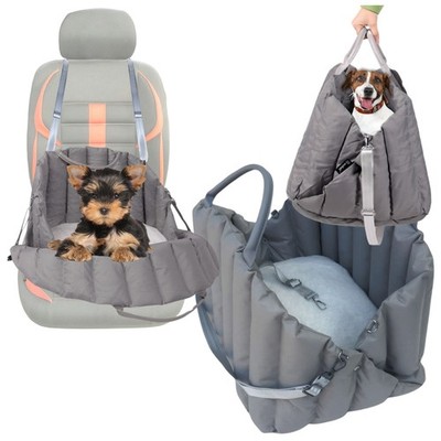 Tragetasche für Katzen und Hunde, Transporttasche, Haustierbett mit Matte