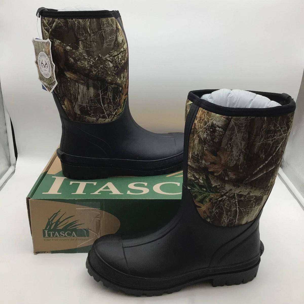 Camouflage Insulated Rubber Boots for Men for sale | eBay