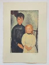 Amedeo Modigliani, Lithograph, Limited Edition