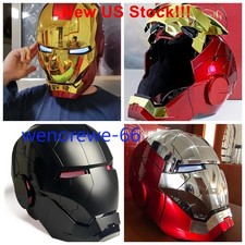 US Stock Autoking Iron Man MK5 Helmet Electronic Wearable Voice-control Mask