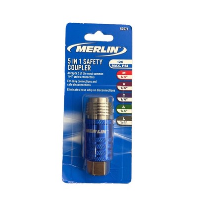 5-in-1 Safety Coupler   fast, easy connection and safe disconnection