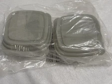 Lot of 2 FIT & FRESH One Cup Containers Gray Lid || NEW