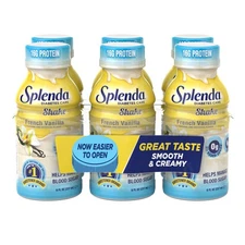 Meal Replacement Beverage Pack of 6 Smooth Creamy Balanced Nutrition Drinks