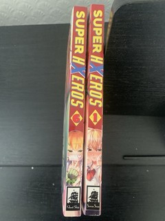 SUPER HXEROS MANGA LOT VOL 1 & 6 ENGLISH SEVEN SEAS ECCHI ANIME