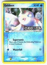 Goldeen 61/107 Common Deoxys Pokemon Reverse Holo Heavily Played on eBay