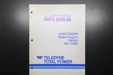 Teledyne Total Power TTP 30082, TTP-30082, TTP30082 Wisconsin Robin W1-145B