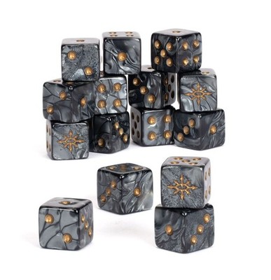 BLACK LEGION DICE 15 40K WARHAMMER 40,000 CHAOS SPACE MARINES D6