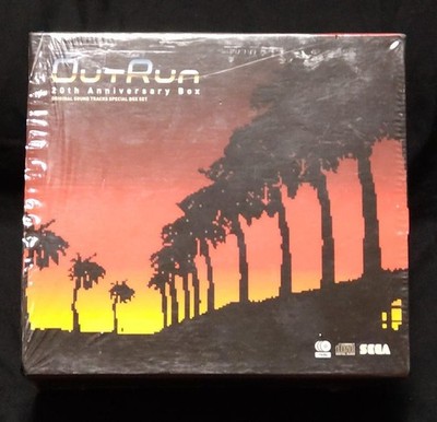 Out Run 20th Anniversary Box CD Set SEGA Limited Edition