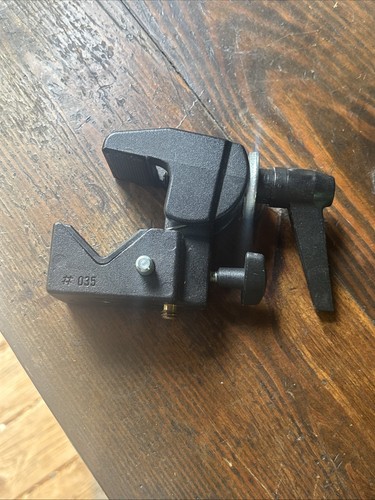 SUPER CLAMP WITH WEDGES MANFROTTO 035 Stud Included Lighting Studio