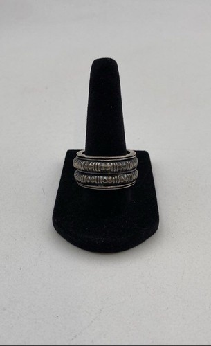 925 All Sterling Silver Spinner Ring Size 9 13.33g