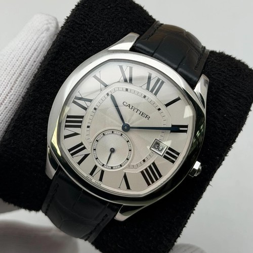 Cartier Drive De Cartier WSNM0004 Steel Silver Dial Automatic Watch