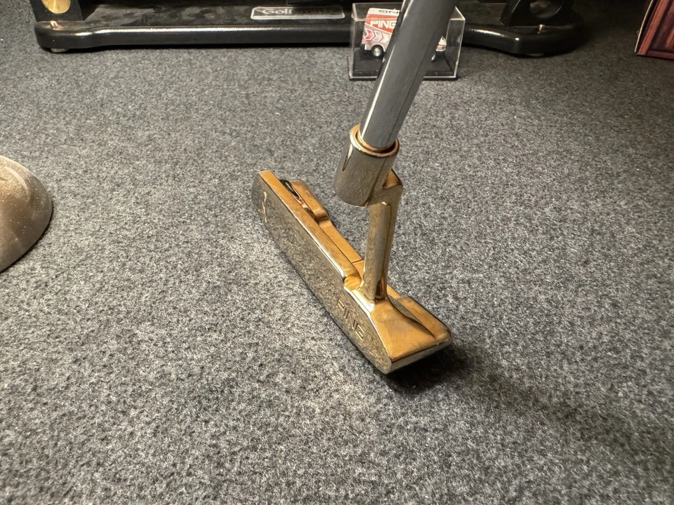 Ping Anser 2 Putter Patent Pending Nice Gold Plated Japan Version - Image 4 of 4