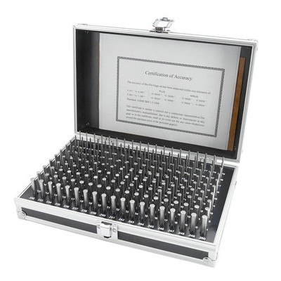 HFS(R) Pin Gage Set Minus Class ZZ Aluminum Alloy Case 0.061''-0.250'' M1 190 Pcs
