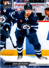 David Gustafsson #653 2022-23 Winnipeg Jets UD Extended