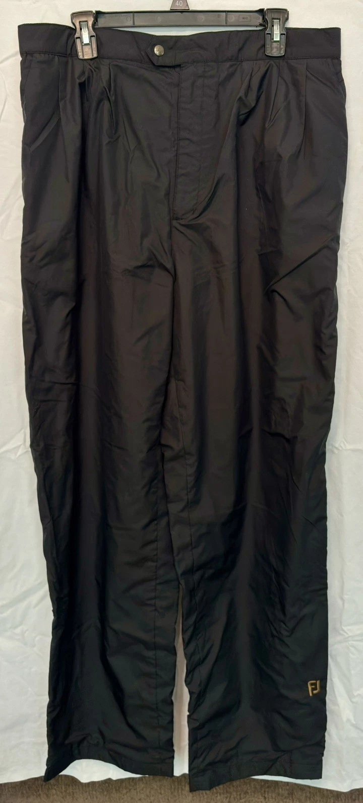FootJoy DryJoys Rain Pants Black XL Vintage